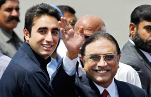 bilawal zardar...
